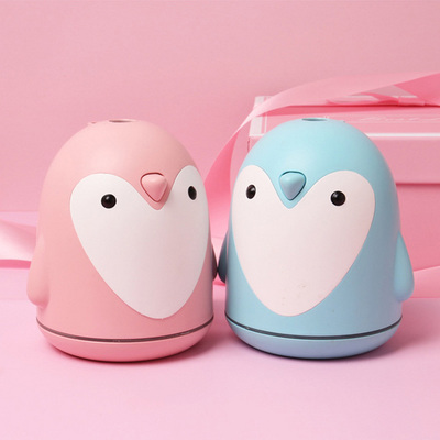 日用品店极地萌主企鹅加湿器-蓝 为生活注入清新活力